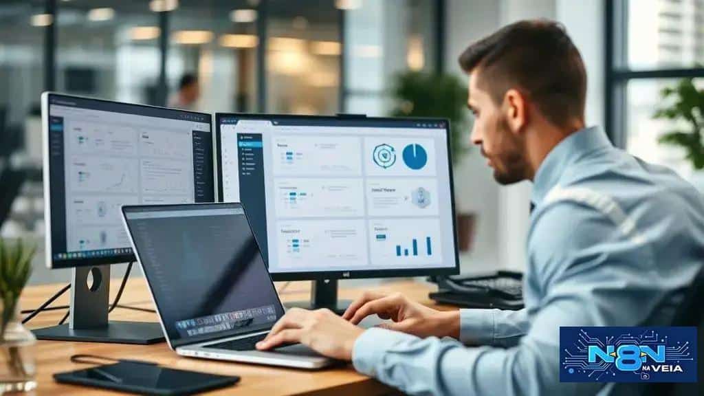 Tým Admetrics AI při práci v kanceláři